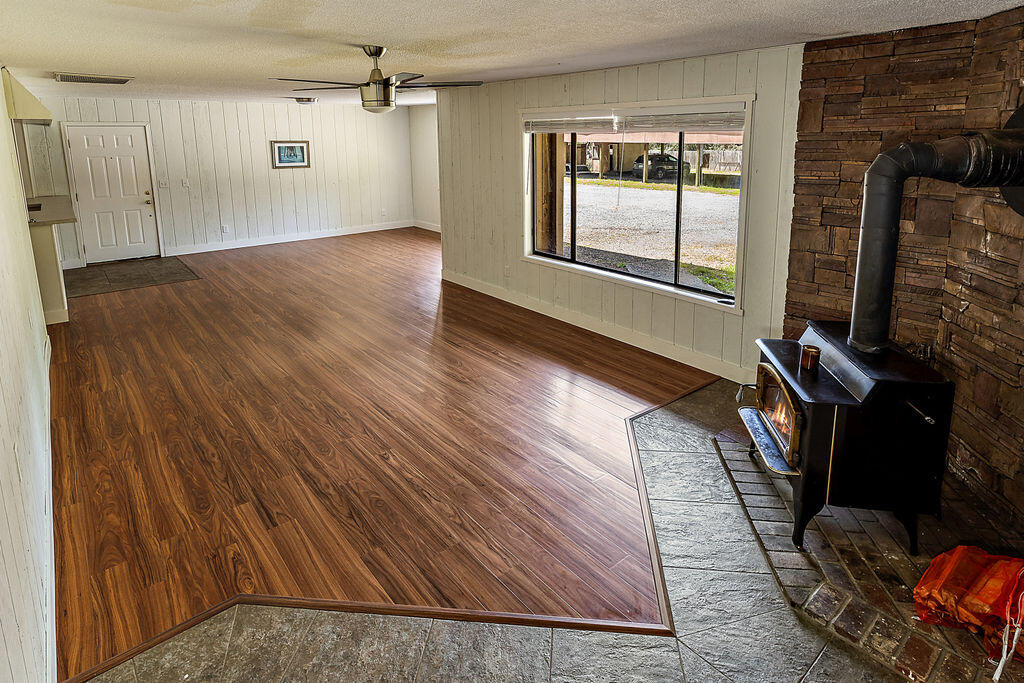 2036 Pleasant Creek Road Rogue River, OR 97537 - Photo 11 of 39 Living Room with Certified Wood Stove
