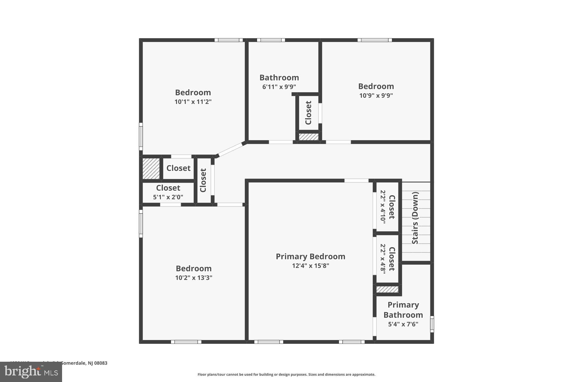 1030 West Somerdale Road Somerdale, NJ 08083 - Photo 37 of 38 Floor Plan: 2nd Floor