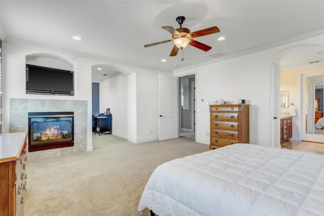 a bathroom with a sink double vanity and a mirror