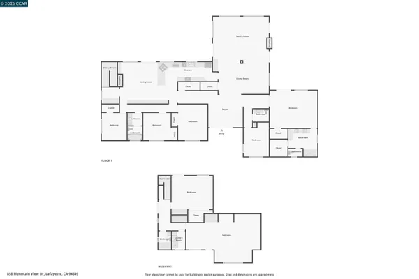 $2,855,000 | 858 Mountain View Drive, Lafayette, CA 94549