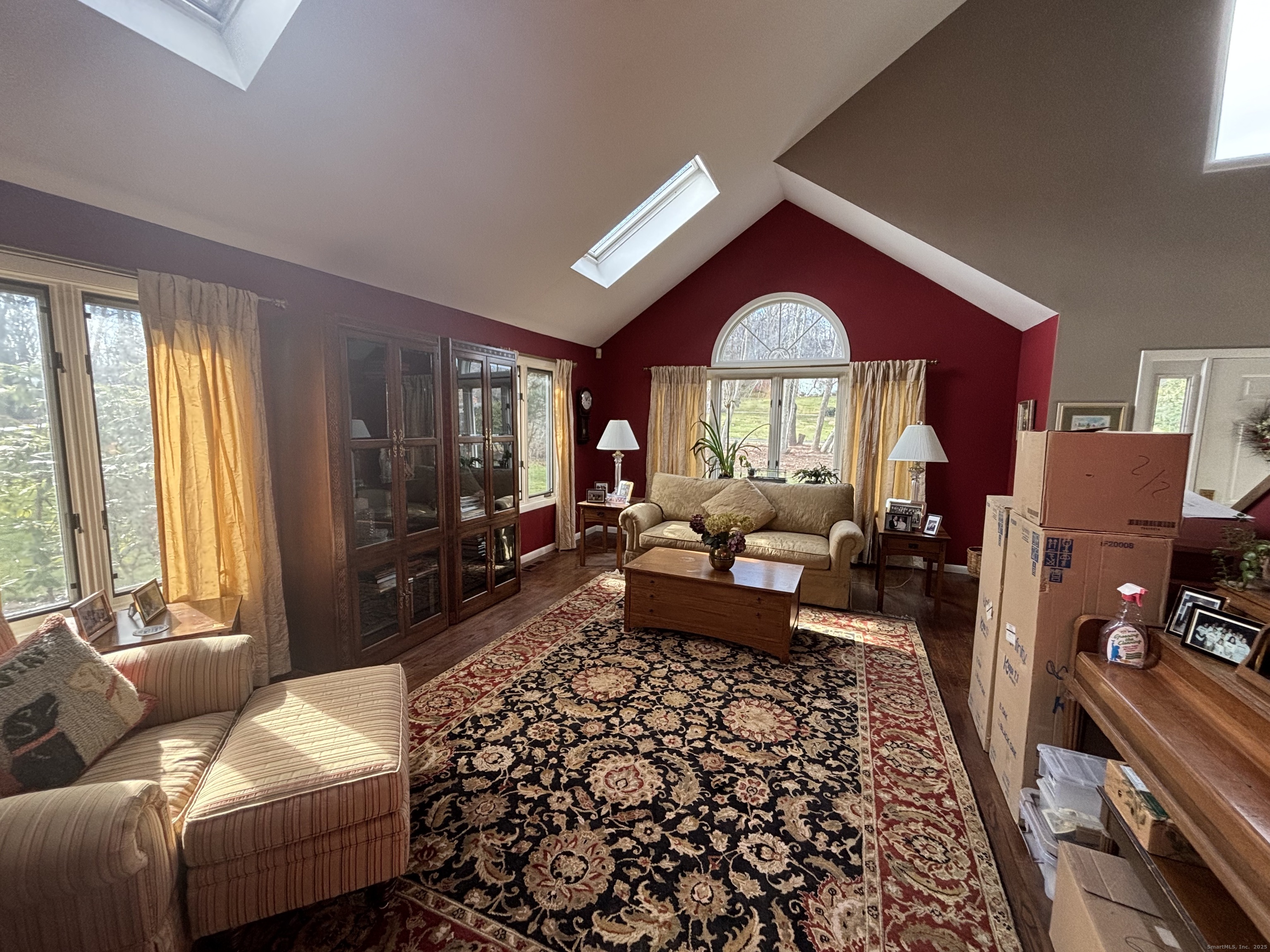 33 Walnut Tree Hill Road Shelton, CT 06484 - Photo 4 of 27 a living room with furniture and a flat screen tv