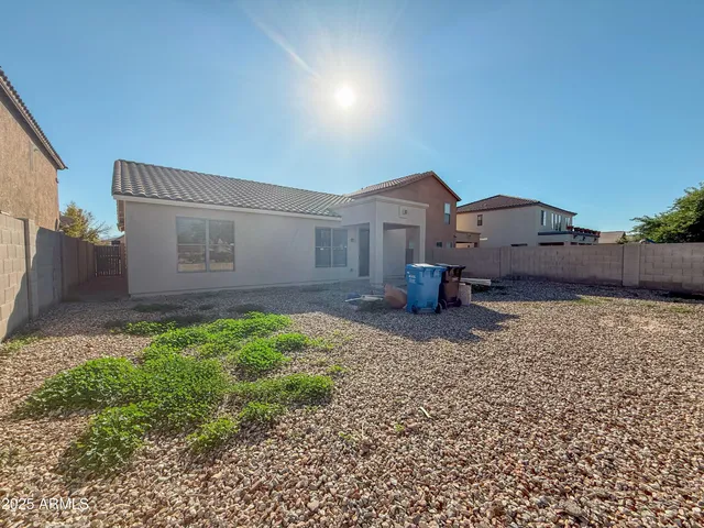 a view of a yard with an outdoor space