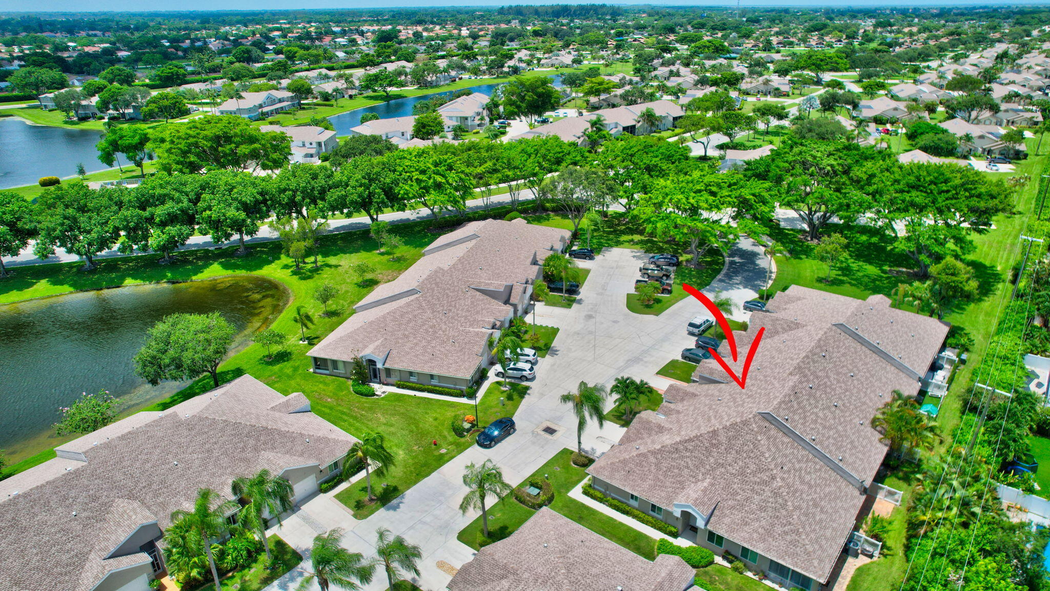 9237 Vineland Court, Unit F Boca Raton, FL 33496 - Photo 46 of 53 AERIAL
