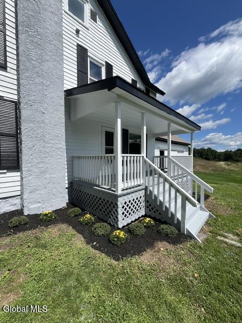 322 Hubb Shutts Road Cobleskill, NY 12043 - Photo 5 of 17 Entry porch
