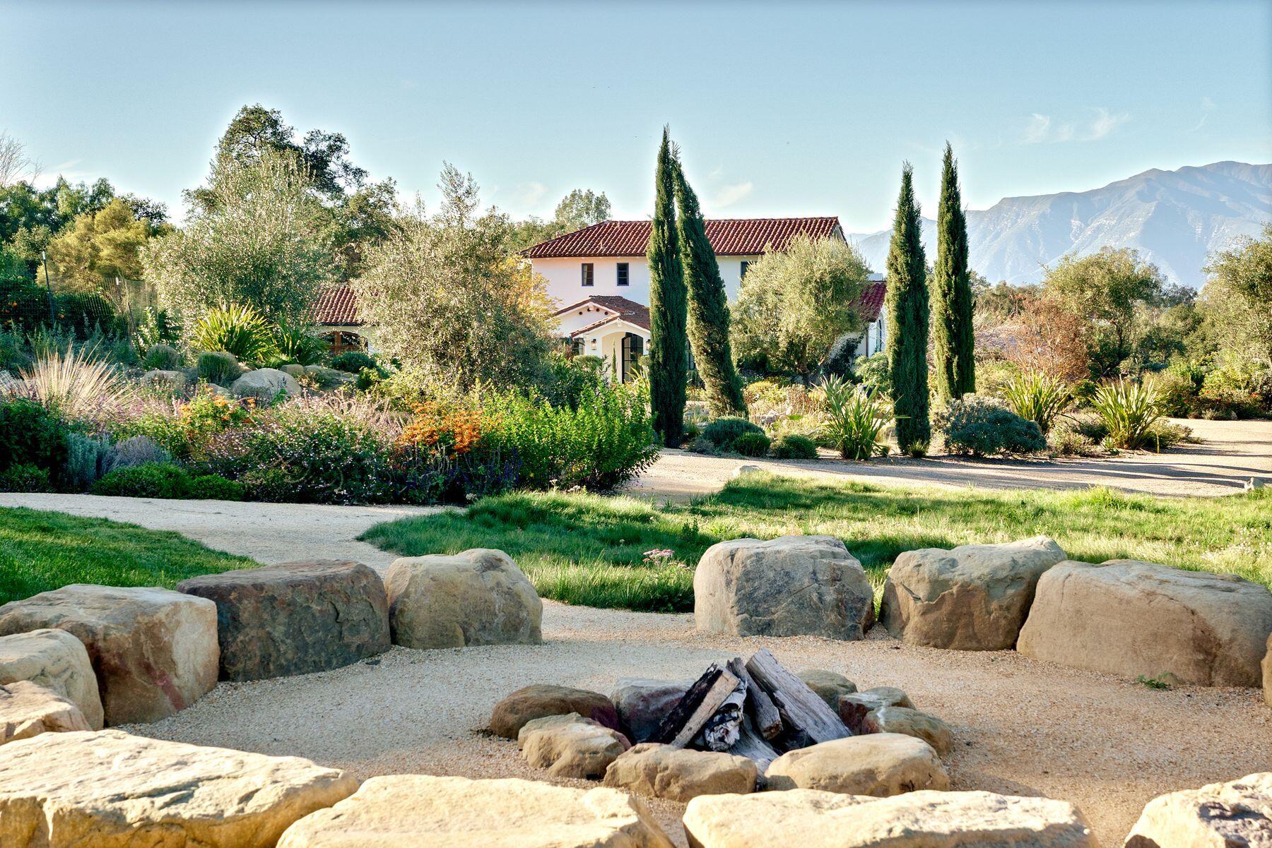 13202 Ojai Road Santa Paula, CA 93060 - Photo 42 of 54 a view of a yard with furniture