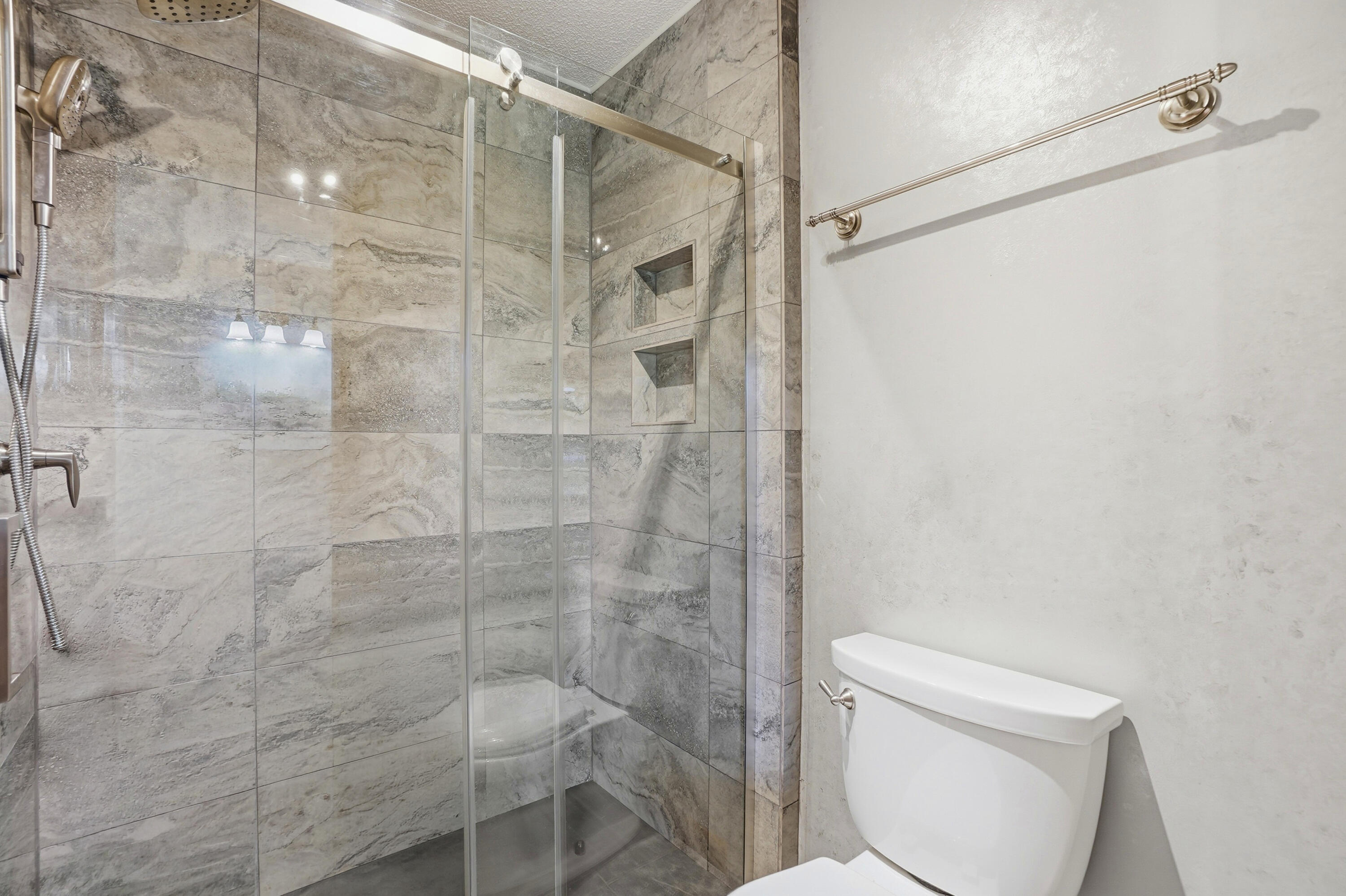 324 John King Road Crestview, FL 32539 - Photo 17 of 28 a bathroom with a shower and toilet