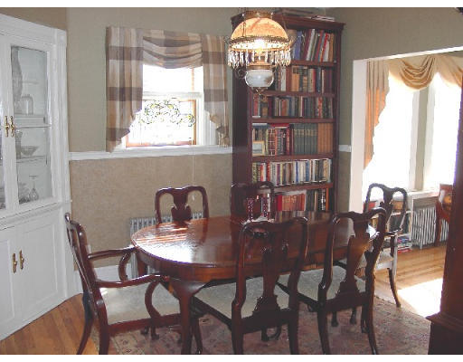 23 Warner Street Gloucester, MA 01930 - Photo 6 of 13 a view of a dining room with furniture window and outside view