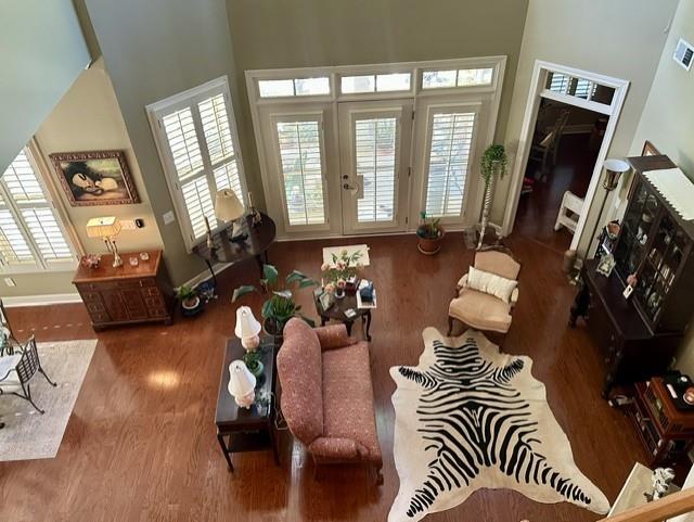 104 Willow Overlook Canton, GA 30115 - Photo 14 of 27 a living room with furniture and a flat screen tv