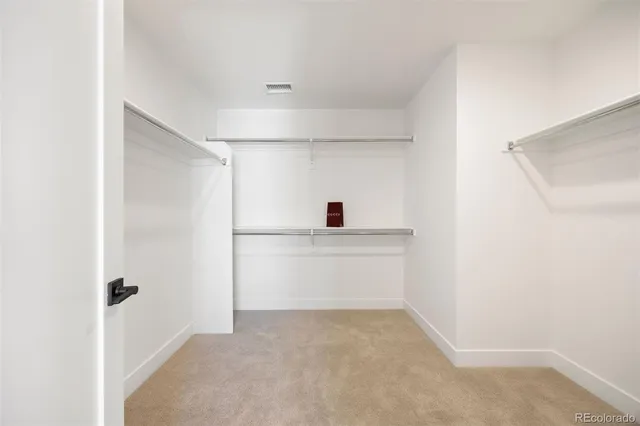 a view of storage and utility room with closet