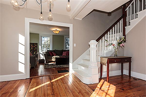 30 Cochituate Road Wayland, MA 01778 - Photo 4 of 30 a view of entryway and hall with wooden floor