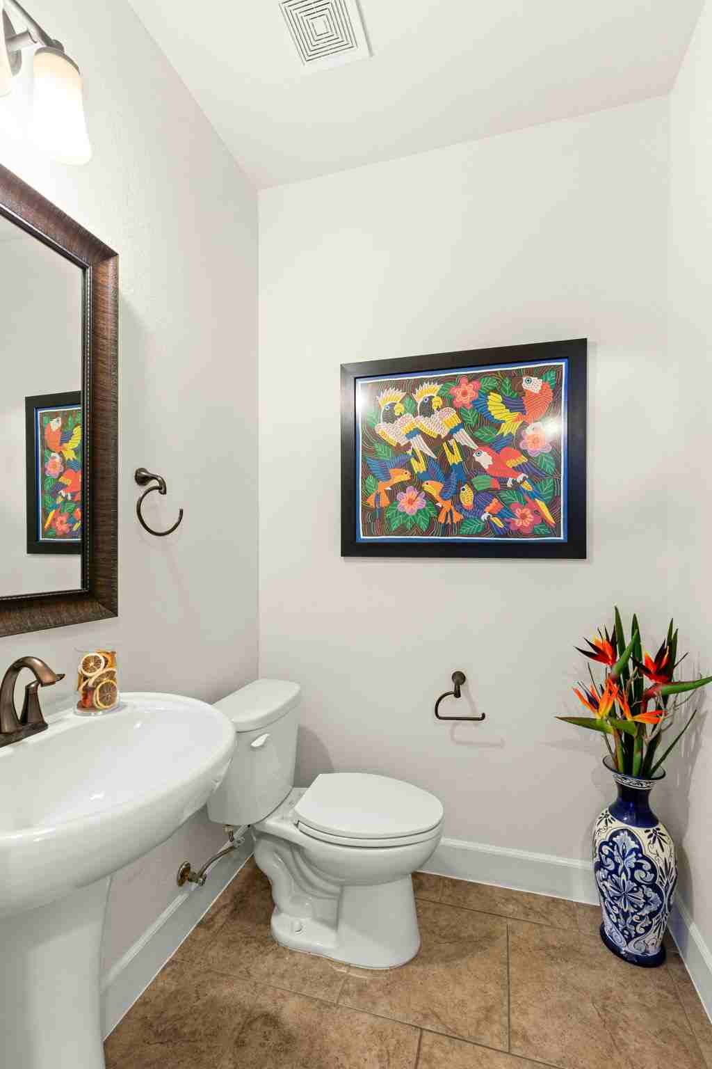 2525 Quick Fort Drive Leander, TX 78641 - Photo 21 of 39 a bathroom with a toilet a sink and a mirror
