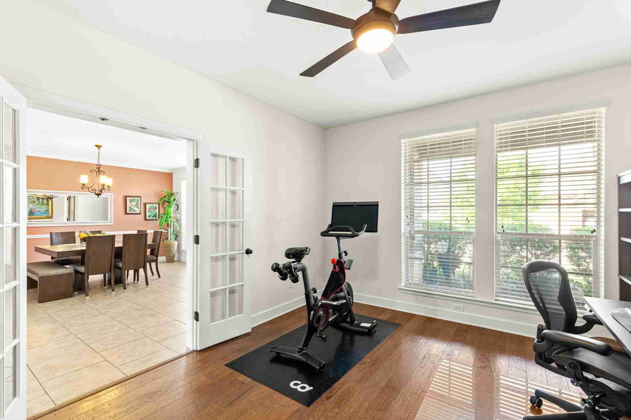 2525 Quick Fort Drive Leander, TX 78641 - Photo 4 of 39 a view of a livingroom with workspace and a window