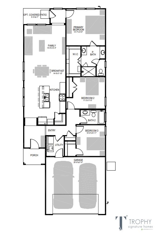 31010 Rena Coast Drive Huffman, TX 77336 - Photo 28 of 28 Floor Plan