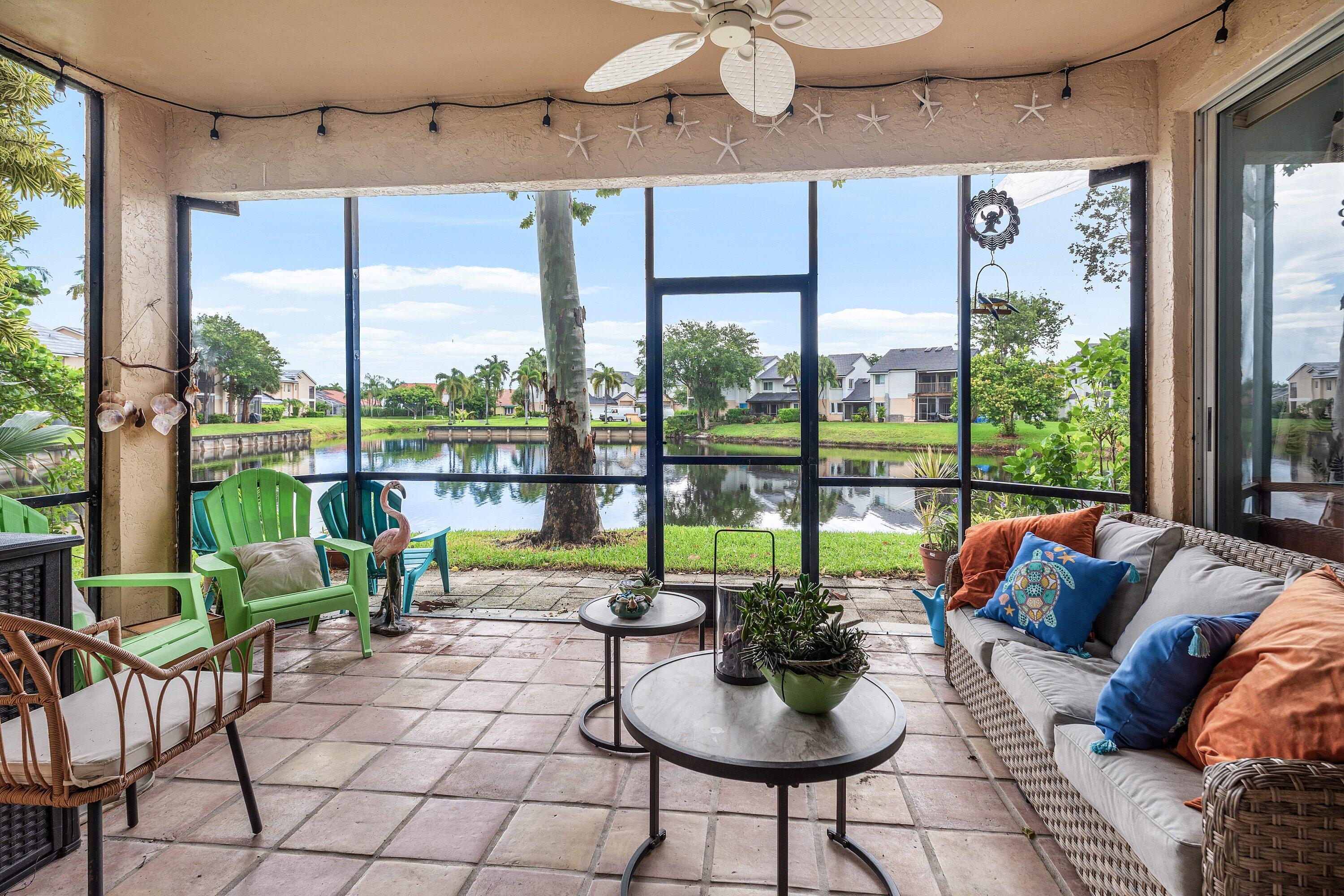23140 Island View, Unit 1 Boca Raton, FL 33433 - Photo 19 of 22 Sun Room