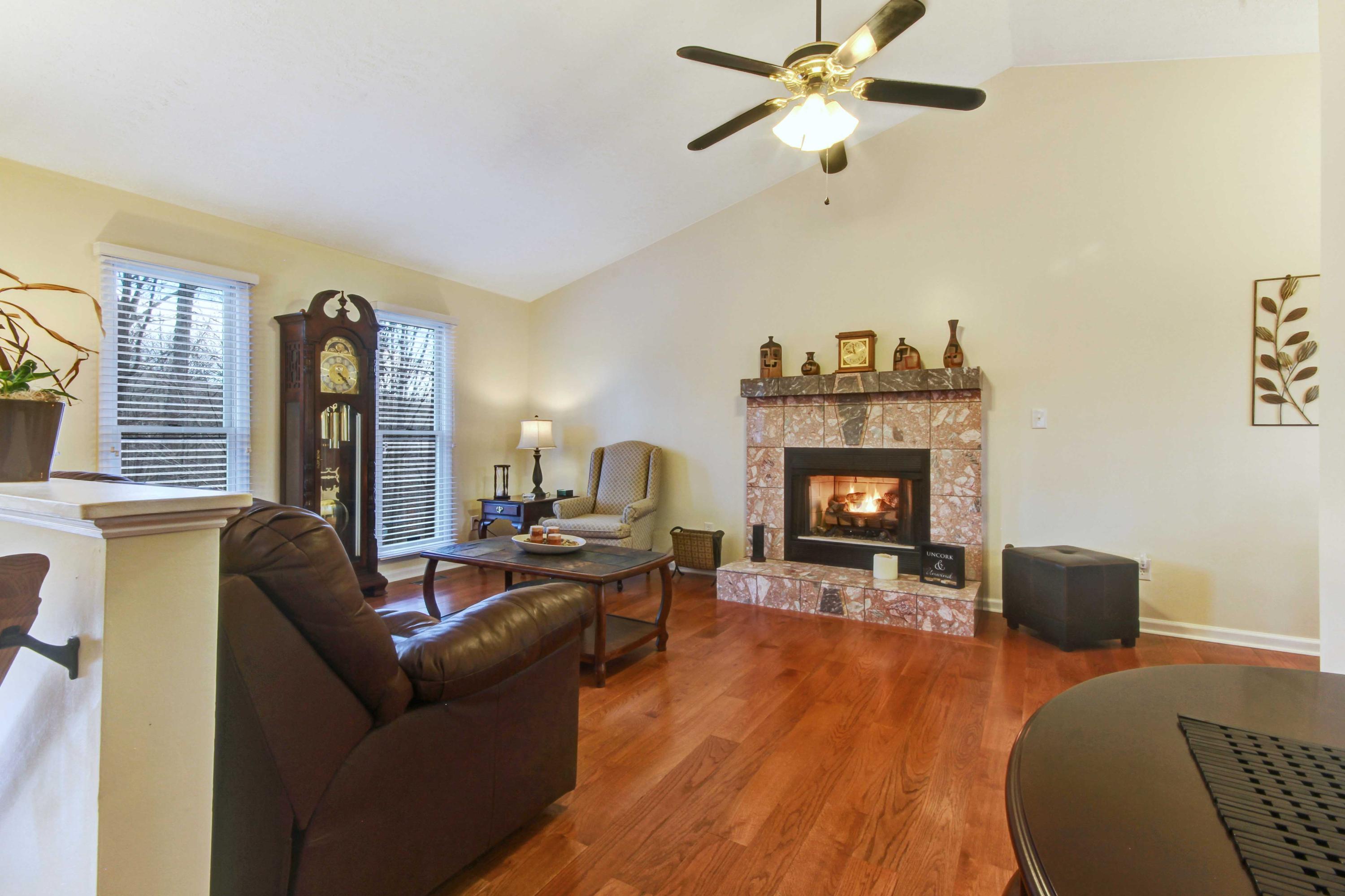 3355 Turner Branch Road Vinton, VA 24179 - Photo 2 of 58 a living room with furniture and a fireplace