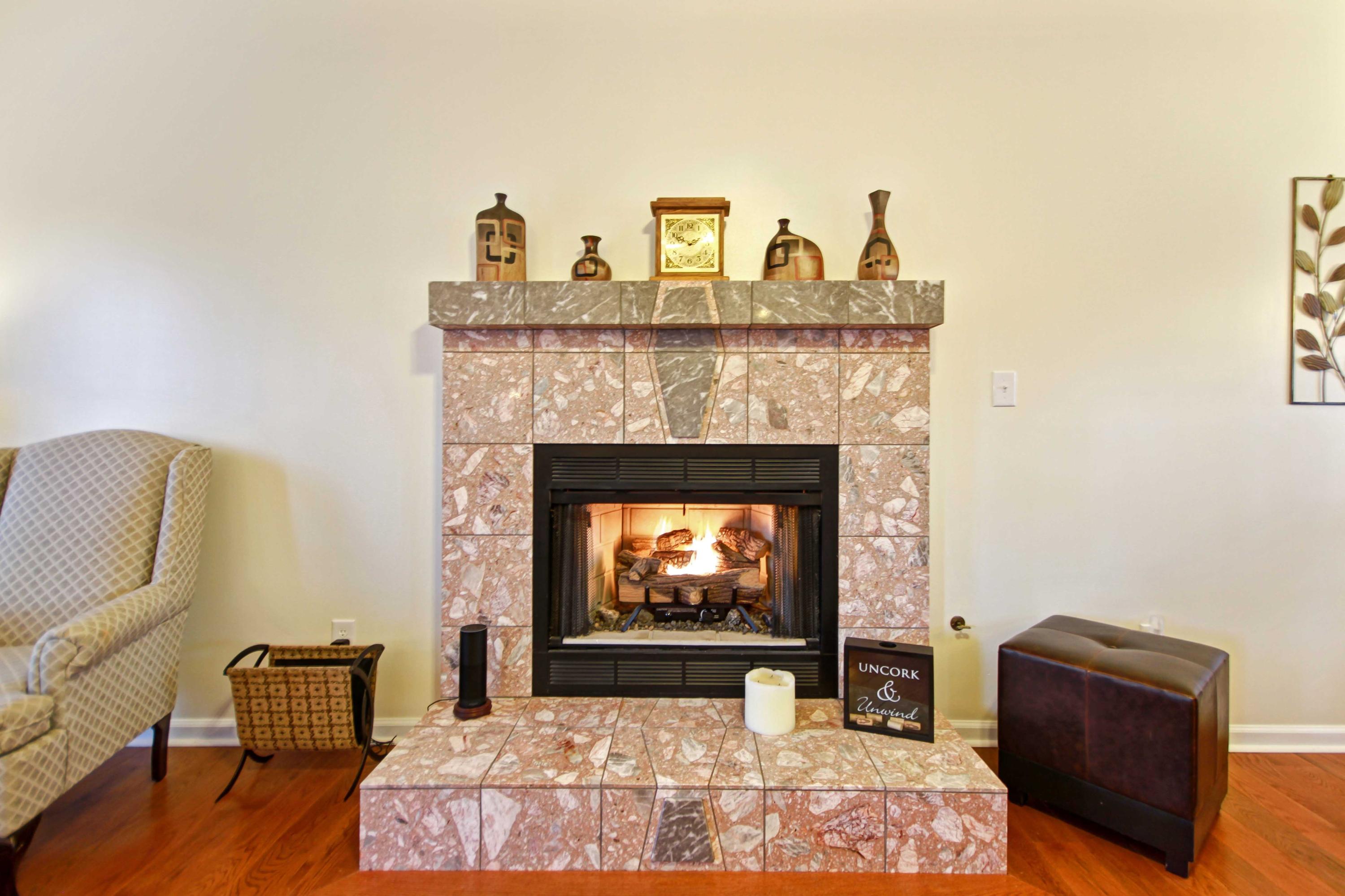 3355 Turner Branch Road Vinton, VA 24179 - Photo 4 of 58 a living room with furniture and a fireplace