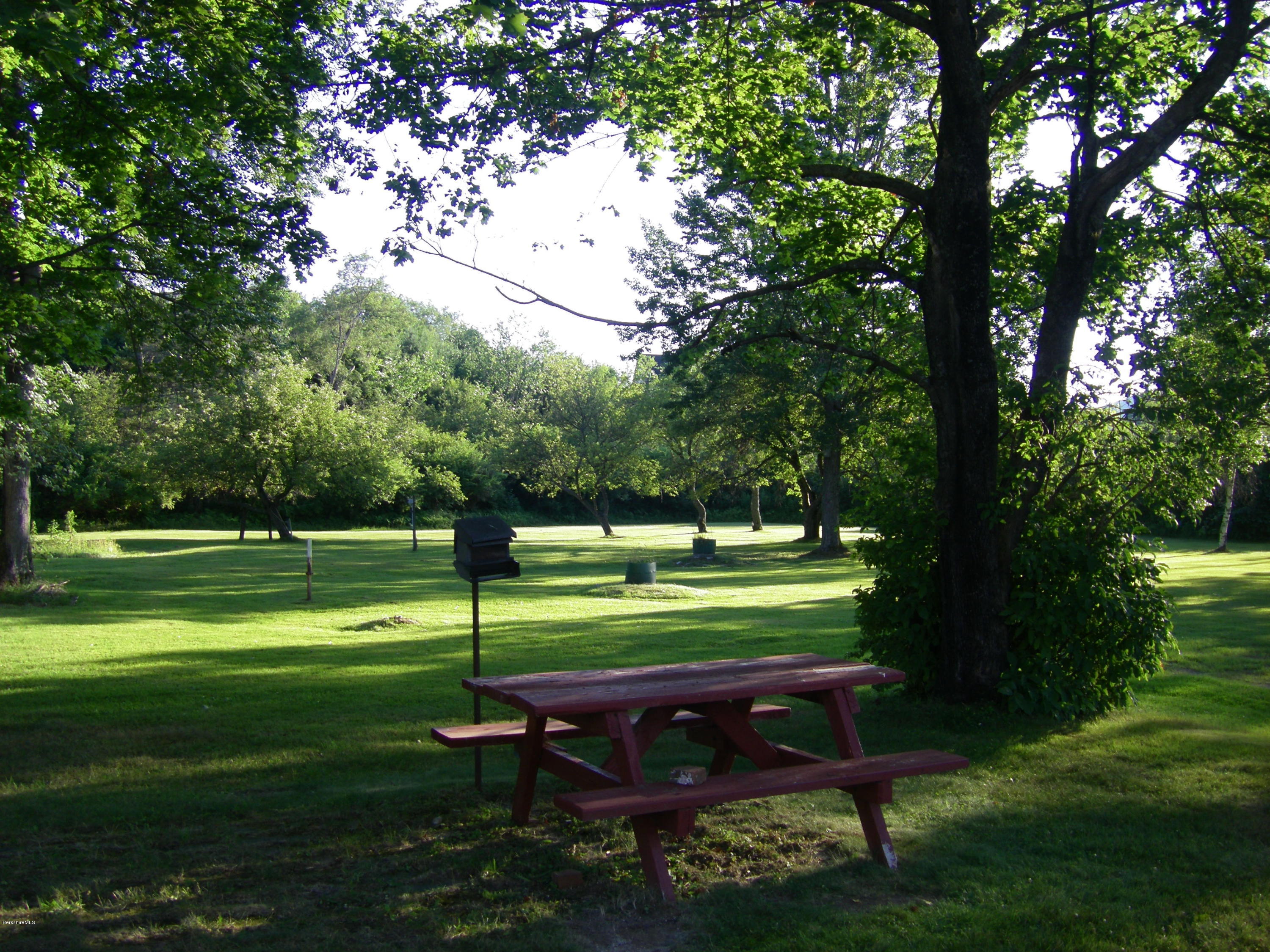 401 Cross Road Clarksburg, MA 01247 - Photo 9 of 26 a garden view with a sitting space