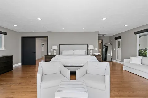 a view of a terrace with chairs