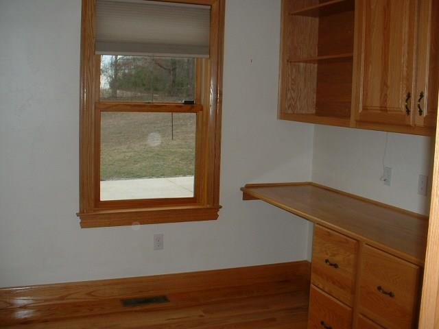 162 Cemetery Road Dayton, PA 16222 - Photo 15 of 21 Private Office Accented with Custom Red Oak and Built in Desk, Files, Storage Cabinets