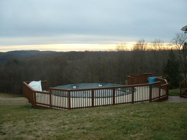 162 Cemetery Road Dayton, PA 16222 - Photo 16 of 21 Large Swimming Pool with Wrap Around Decking - Winterized and Ready for opening in the Spring