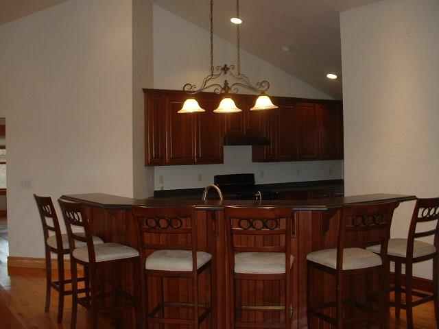 162 Cemetery Road Dayton, PA 16222 - Photo 5 of 21 Open Kitchen with Beautiful Cherry Wood Cabinets and Island