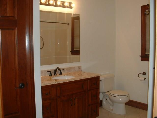 162 Cemetery Road Dayton, PA 16222 - Photo 10 of 21 Main Bathroom accented with Cherry Cabinets and Marble Vanity Top