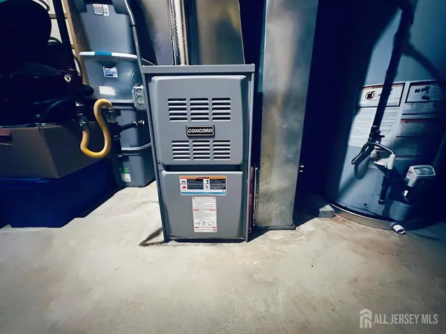 a view of water heater room