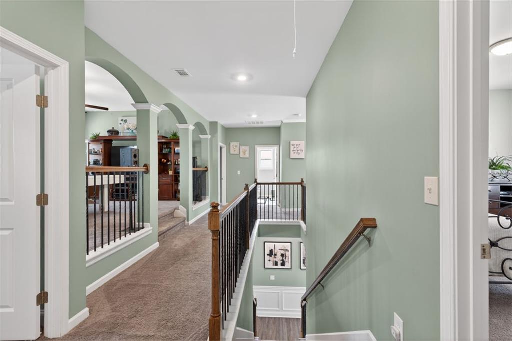 4479 Big Rock Rdg Trail Gainesville, GA 30504 - Photo 15 of 45 a view of a hallway with windows