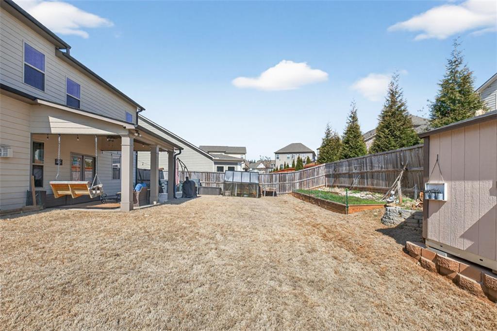 4479 Big Rock Rdg Trail Gainesville, GA 30504 - Photo 35 of 45 a view of a house with swimming pool and sitting area