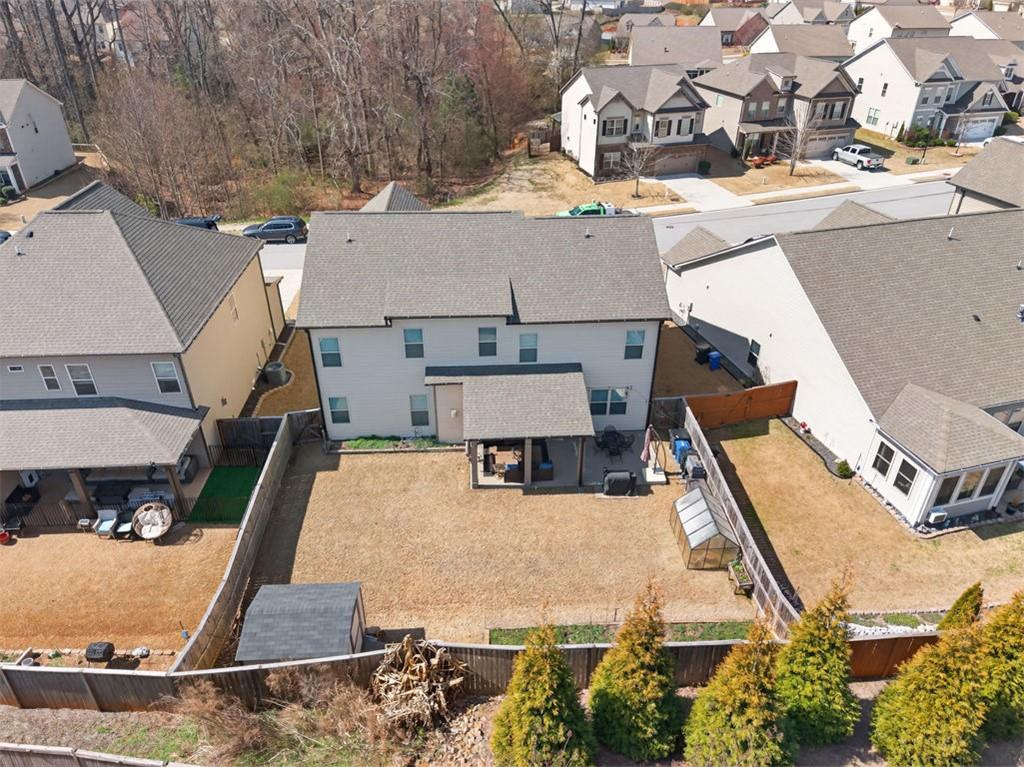 4479 Big Rock Rdg Trail Gainesville, GA 30504 - Photo 38 of 45 an aerial view of a house with swimming pool