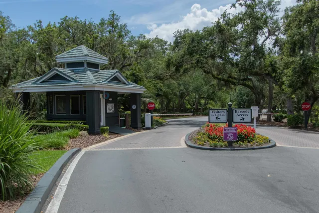 a view of a garden with a bench