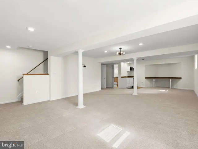 a front view of a building