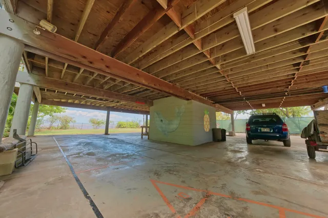 a view of a backyard of a house