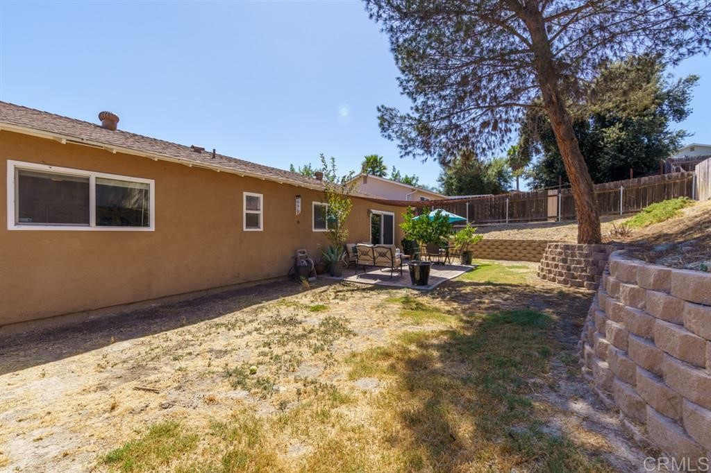 9456 Cathywood Drive Santee, CA 92071 - Photo 22 of 25 a view of a house with backyard and sitting area