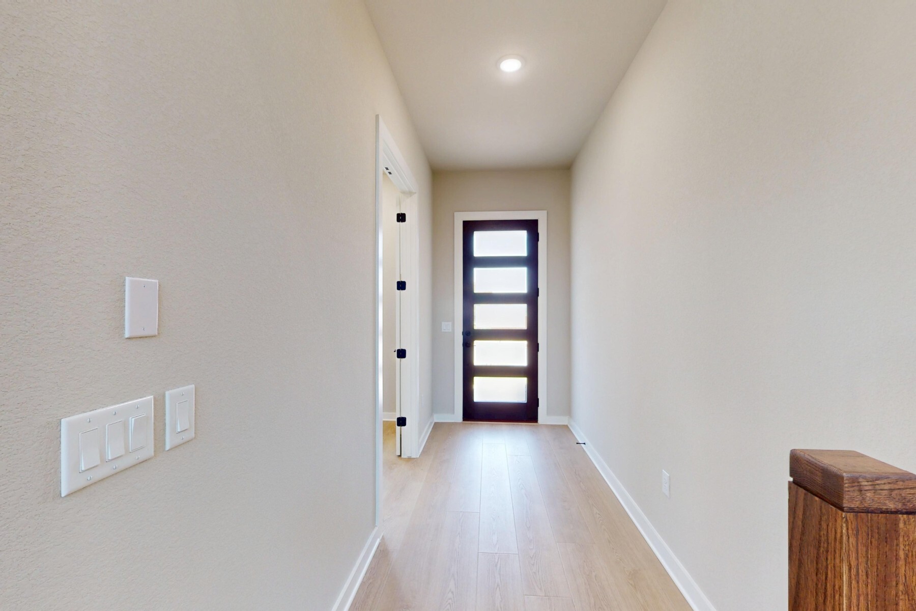 3679 Prosper Road Leander, TX 78641 - Photo 19 of 40 a view of hallway with wooden floor