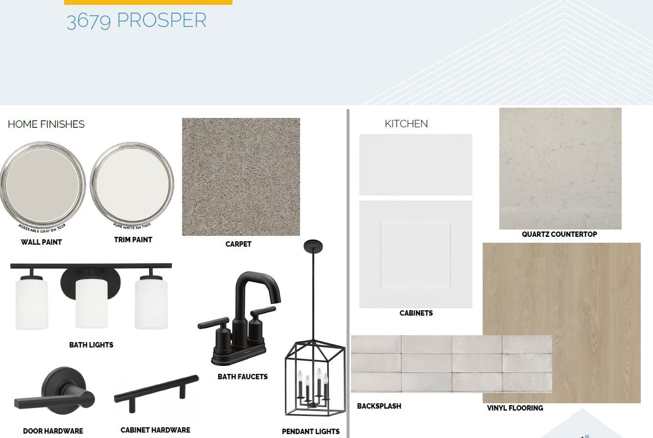 3679 Prosper Road Leander, TX 78641 - Photo 39 of 40 a bathroom with a sink and a mirror