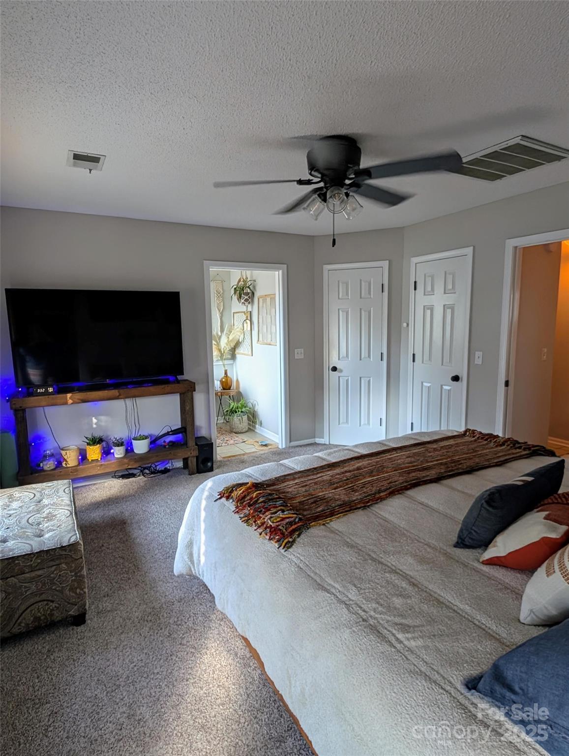 816 Maize Street Lexington, SC 29072 - Photo 11 of 34 a bedroom with bed and flat screen tv