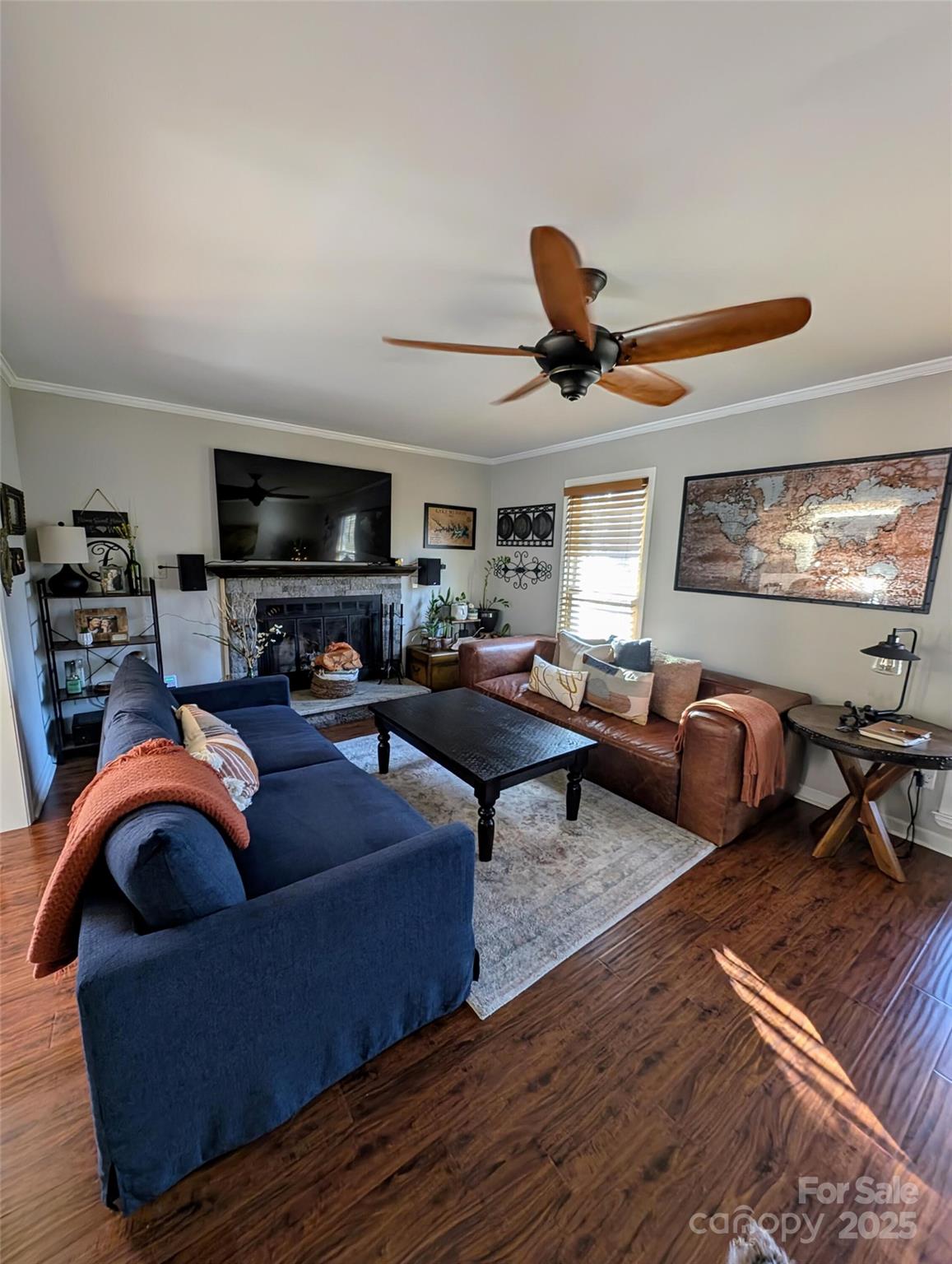 816 Maize Street Lexington, SC 29072 - Photo 12 of 34 a living room with furniture kitchen view and a flat screen tv