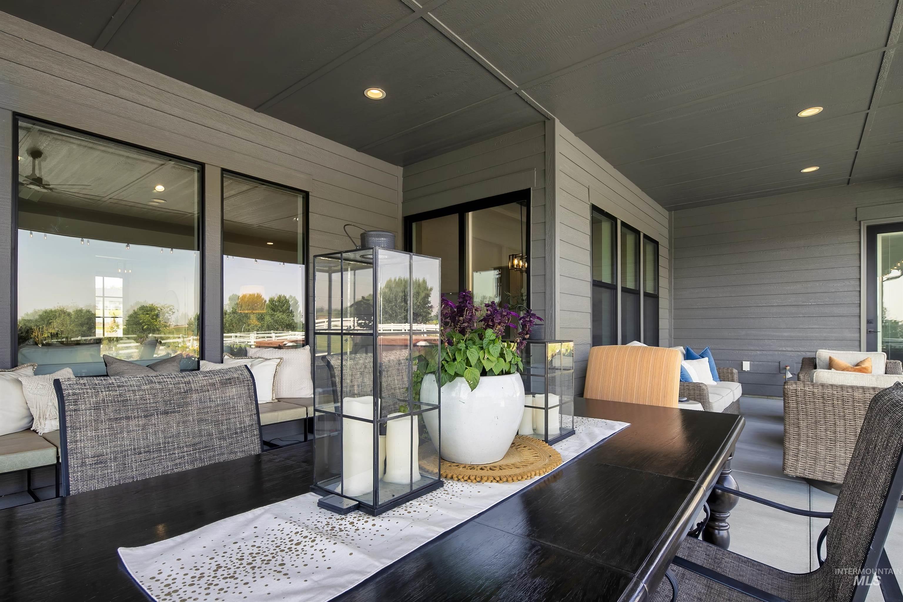 23910 Timber Hls Road Caldwell, ID 83607 - Photo 42 of 50 View of patio / terrace featuring outdoor lounge area and outdoor dining space