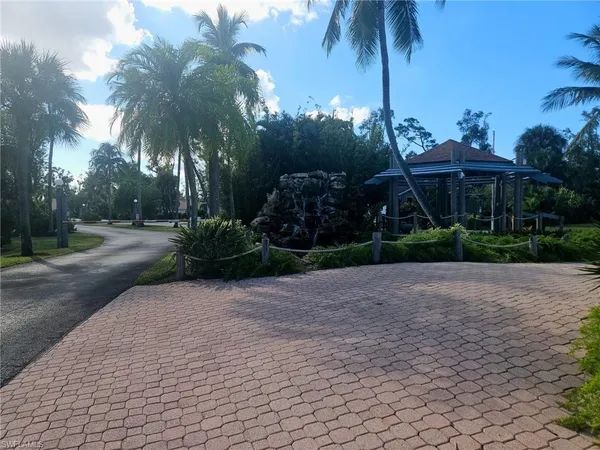 a view of a garden