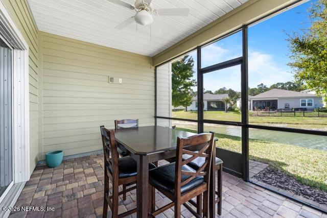 547 Tynes Boulevard Middleburg, FL 32068 - Photo 25 of 33 a view of a dining room with furniture window and wooden floor