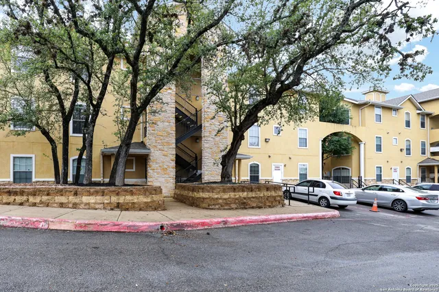 a row of houses with street view
