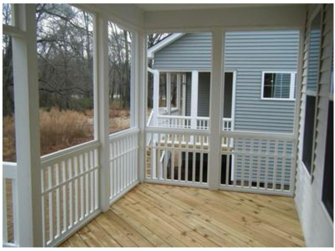 154 Attavar Way Garner, NC 27529 - Photo 10 of 22 a view of a balcony with wooden floor