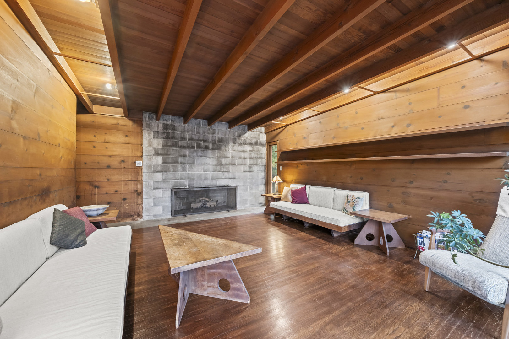 2345 North McAree Road Waukegan, IL 60087 - Photo 12 of 40 a outdoor living space with furniture and a fireplace