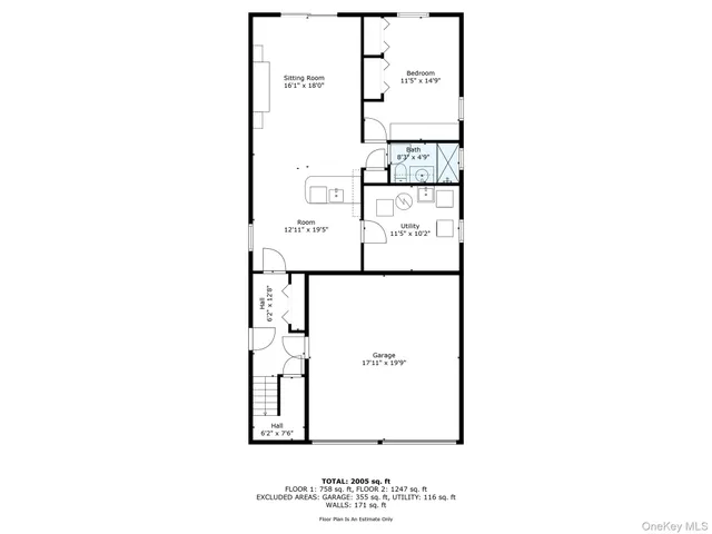 a picture of a bench in front of a building