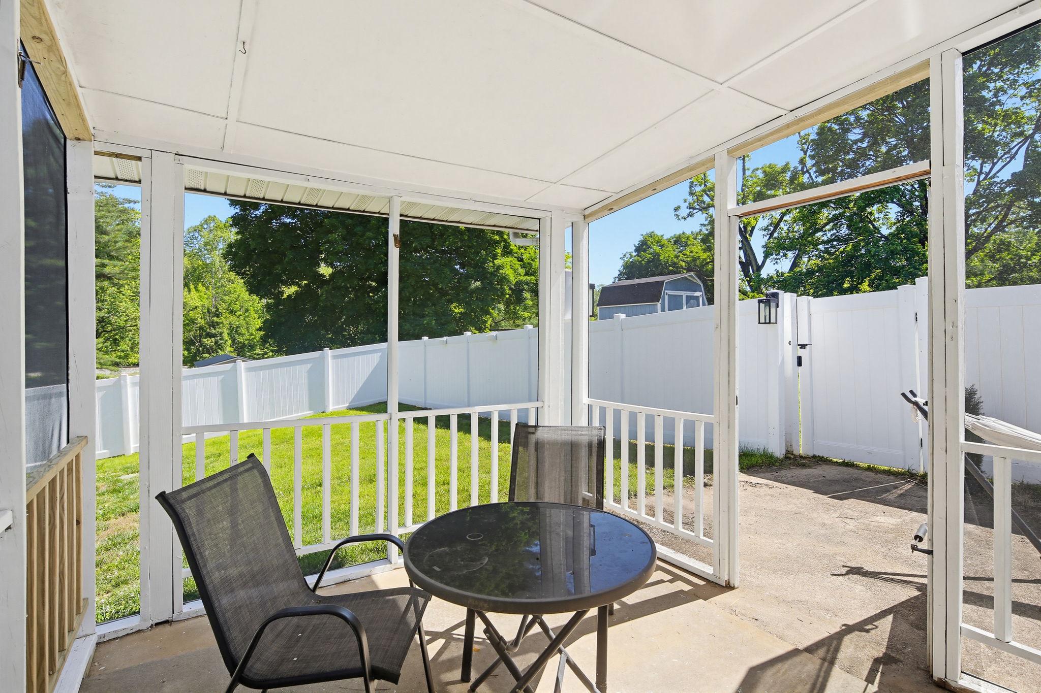 119 Schoolhouse Road Sykesville, MD 21784 - Photo 48 of 51 Screened in porch off kitchen area