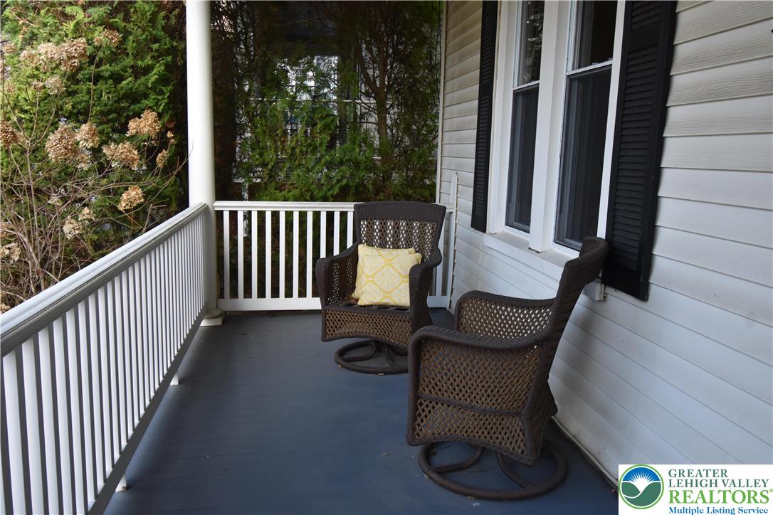 715 Coleman Street Easton, PA 18042 - Photo 4 of 38 a view of two chairs in the balcony