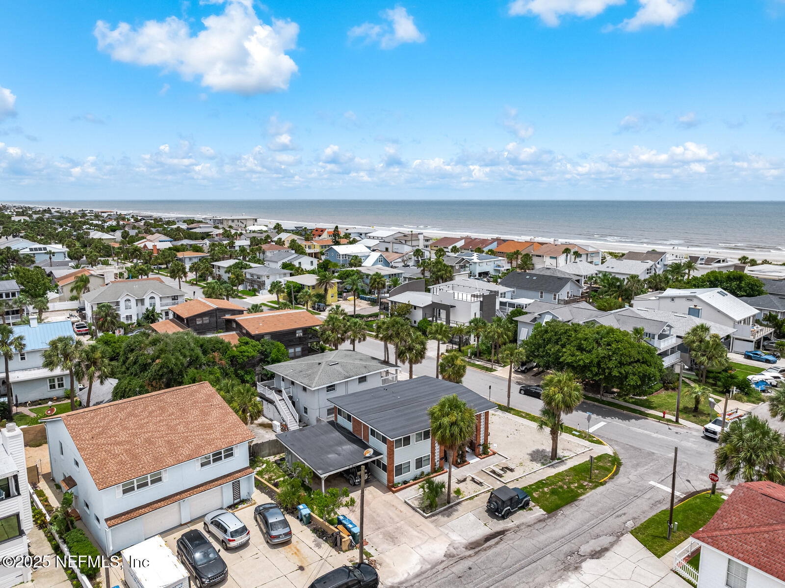 200 Hopkins Street Neptune Beach, FL 32266 - Photo 3 of 6 an aerial view of a residential houses with city view