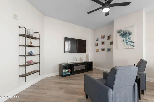 a view of a rack on the wall