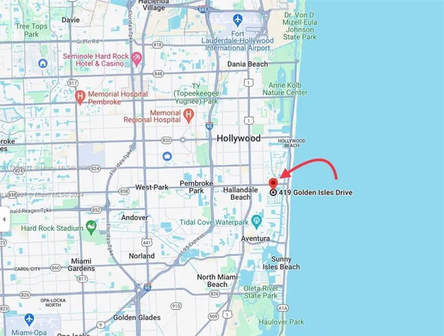 $155,000 | 419 Golden Isles Drive, Unit 106, Hallandale Beach, FL 33009